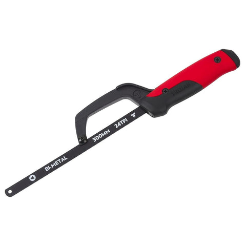 Trojan Mini Hack Saw - 300mm - Bi-Metal - For Soft Metals & PVC - SuperSaverAU - view 1
