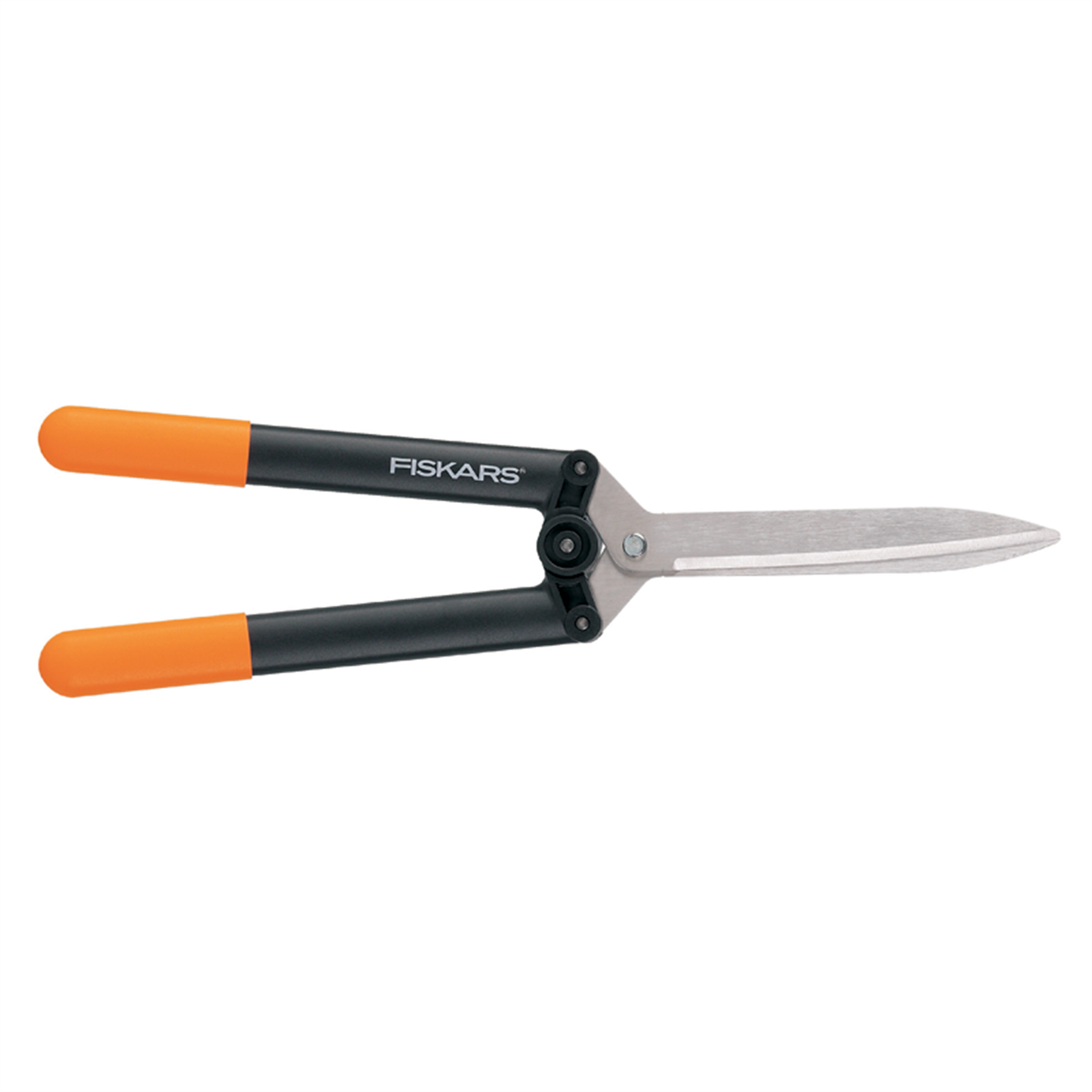 Fiskars PowerLever Hedge Shears, Corrosion-Resistant Steel Blades, FiberComp Handles