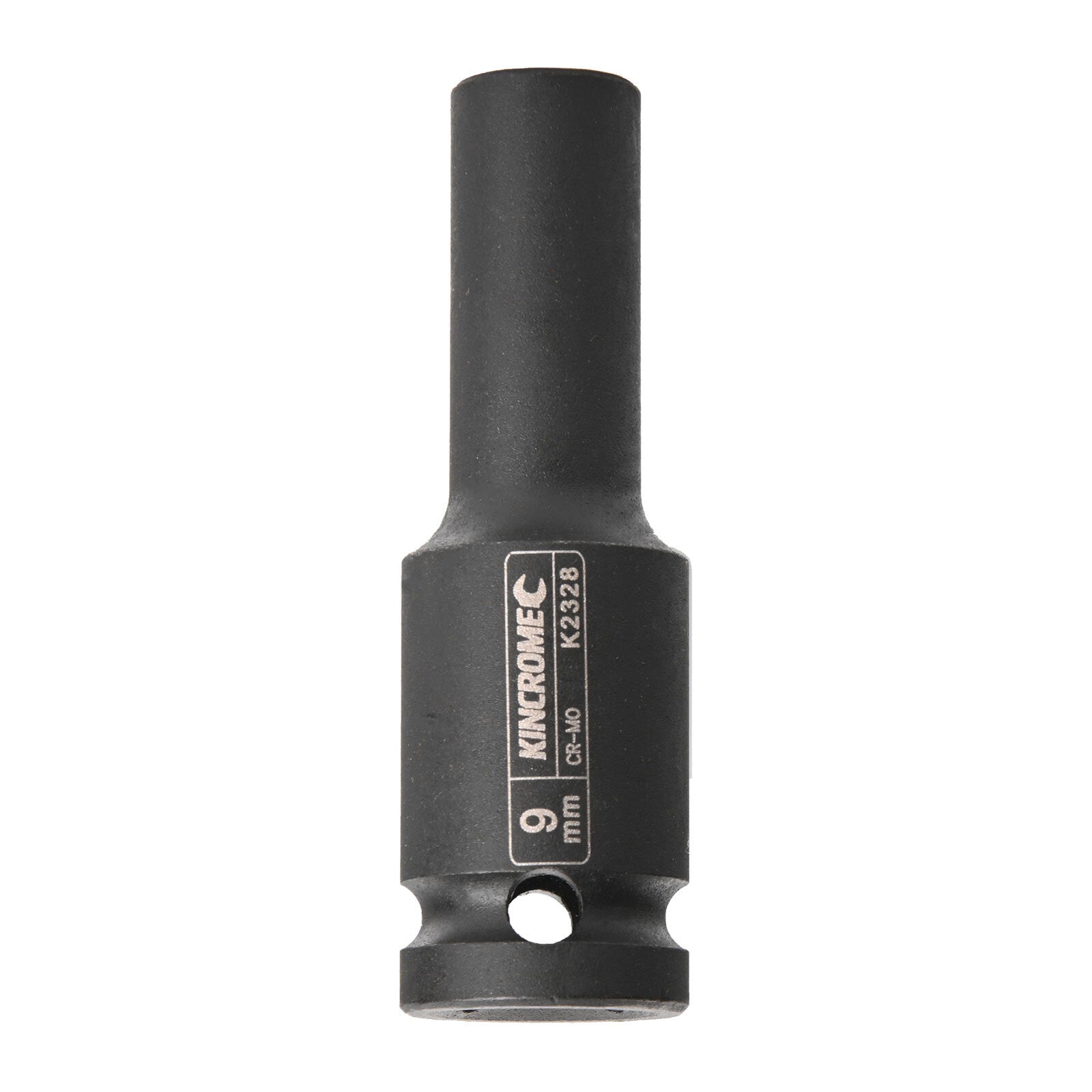 Kincrome 9mm 1/2" Drive Chrome Molybdenum Deep Impact Socket Black