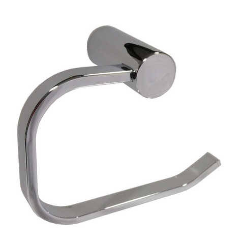 Barelli Chrome Ambiente Plated Zinc Alloy Single Toilet Roll Holder Wall Mount