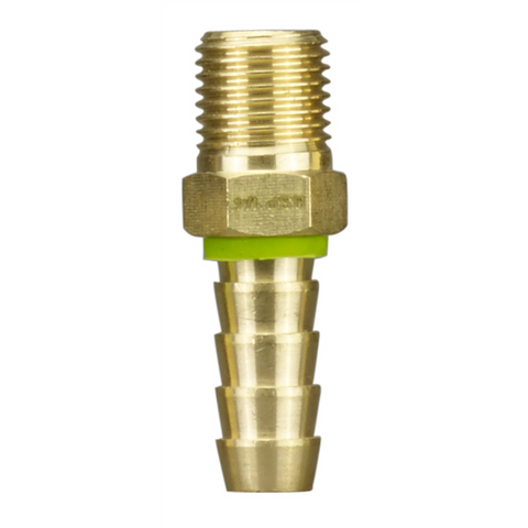 PowerFit 1/4" BSP Male Plug Brass Air Tool Fitting for 10mm Hose