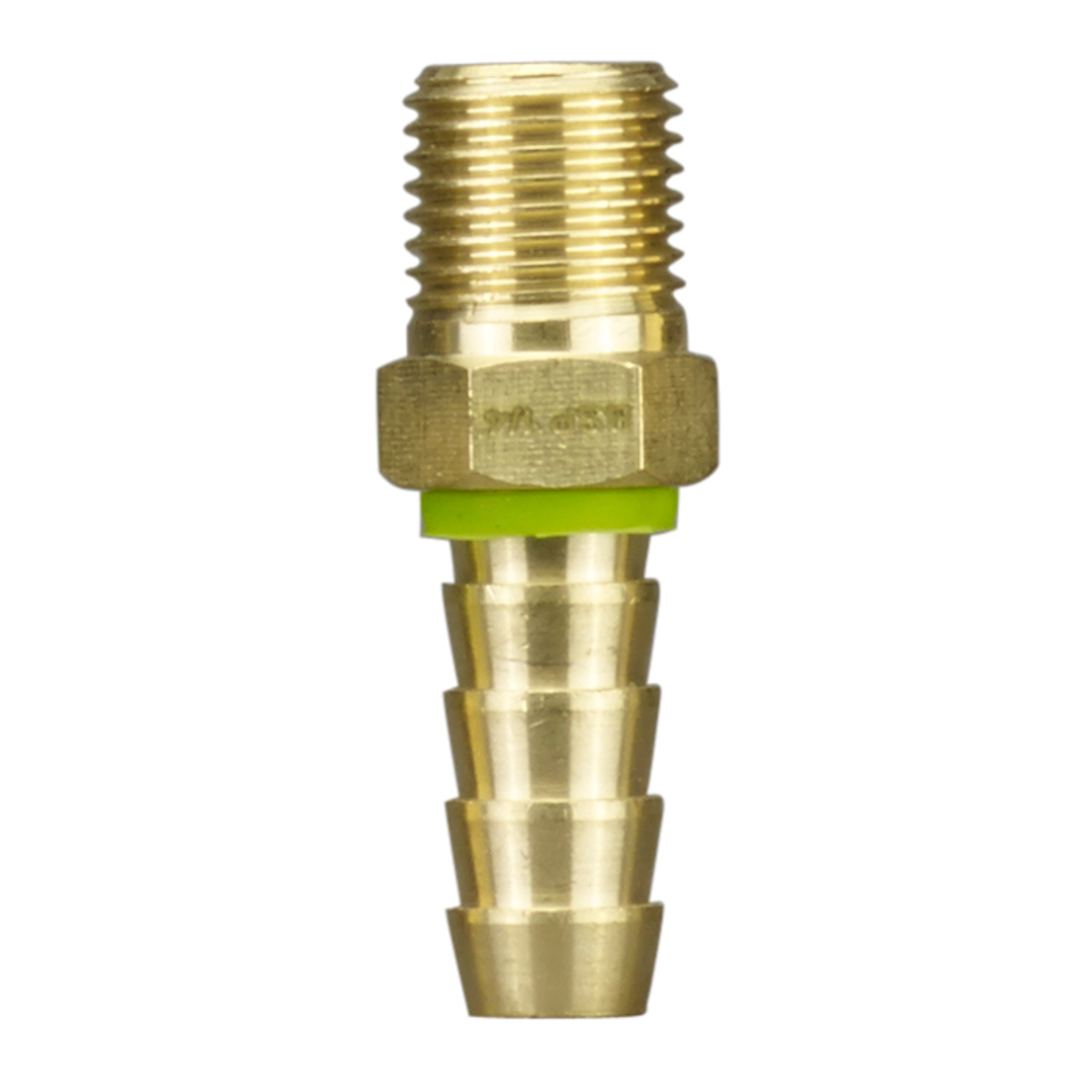PowerFit 1/4" BSP Male Plug Brass Air Tool Fitting for 10mm Hose