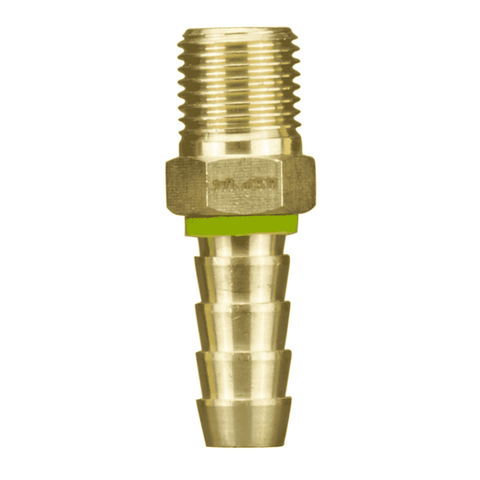 PowerFit 1/4" BSP Male Plug Brass Air Tool Fitting for 10mm Hose