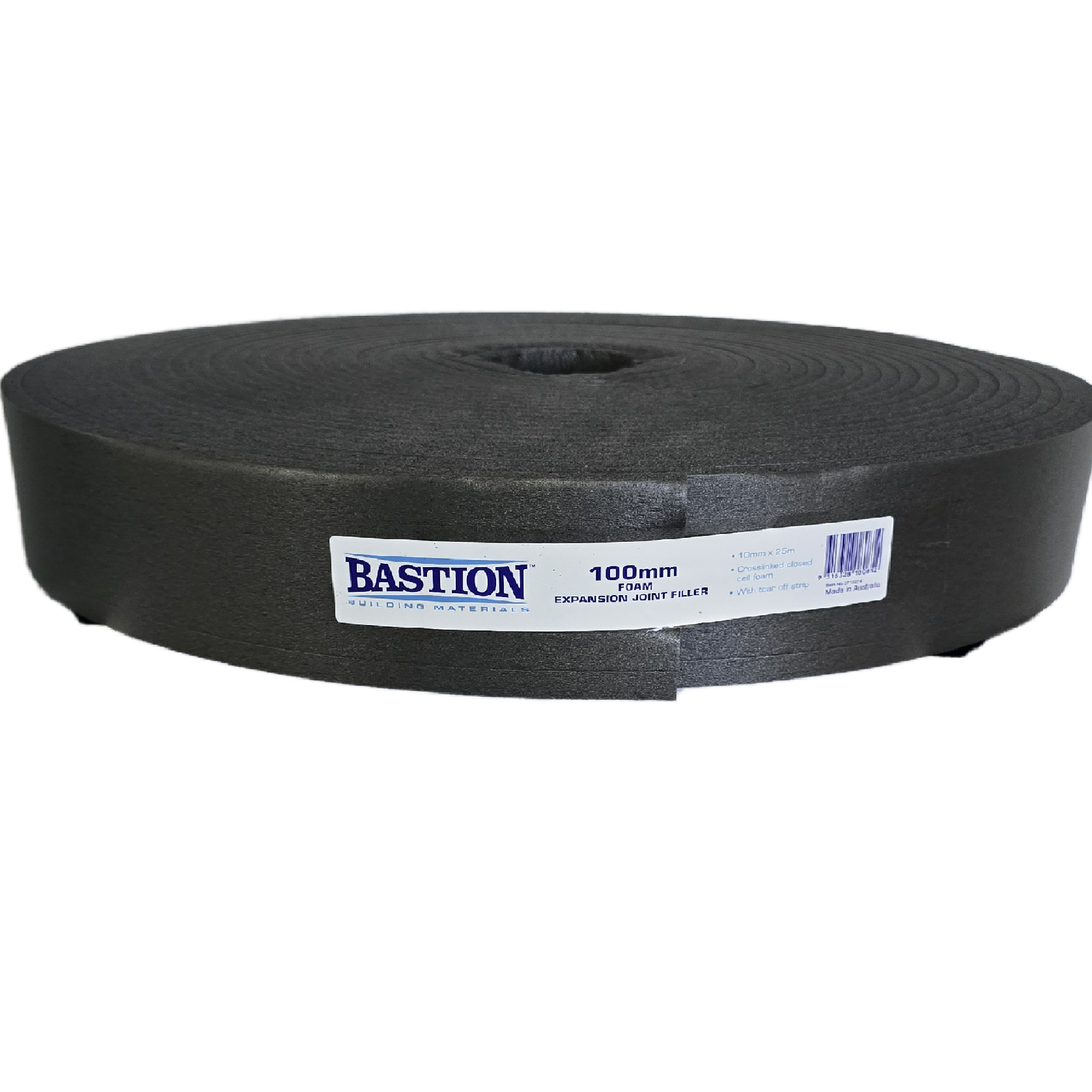 Bastion 100 x 10mm x 25m Plain Expansion Joint Foam Filler