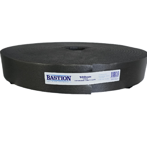 Bastion 100 x 10mm x 25m Plain Expansion Joint Foam Filler