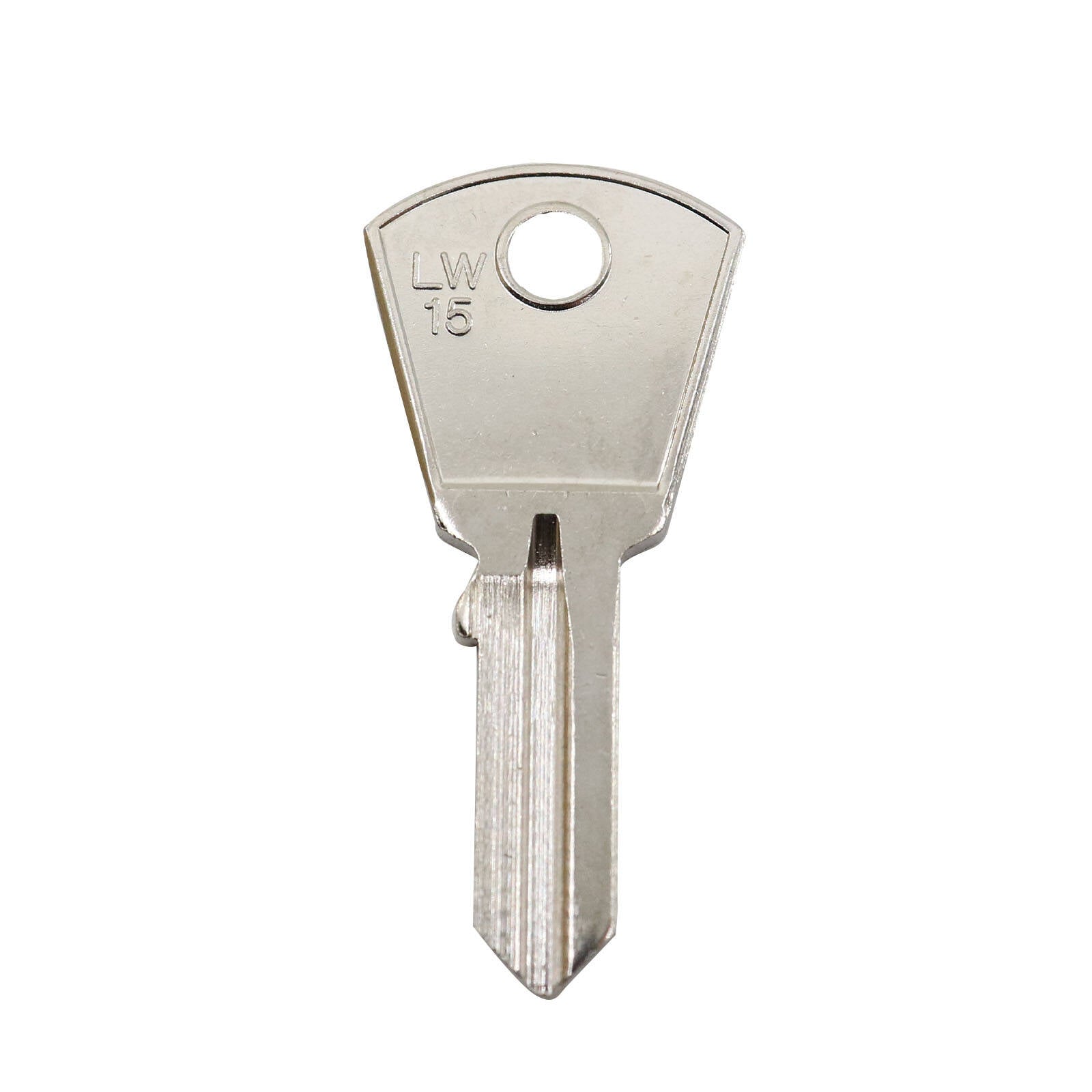 EHI LW15 Silver Blank Key 44mm Nickel Plated Brass