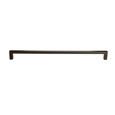 Taskmaster 320mm Matte Black Hollow Square Steel Cabinet Handle
