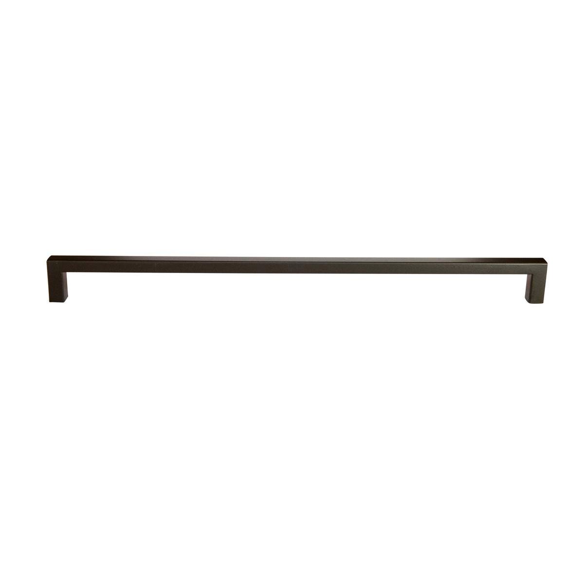 Taskmaster 320mm Matte Black Hollow Square Steel Cabinet Handle