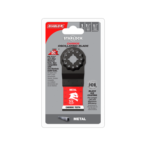Diablo 40 x 32mm Starlock Carbide Multi-Tool Blade for Metal