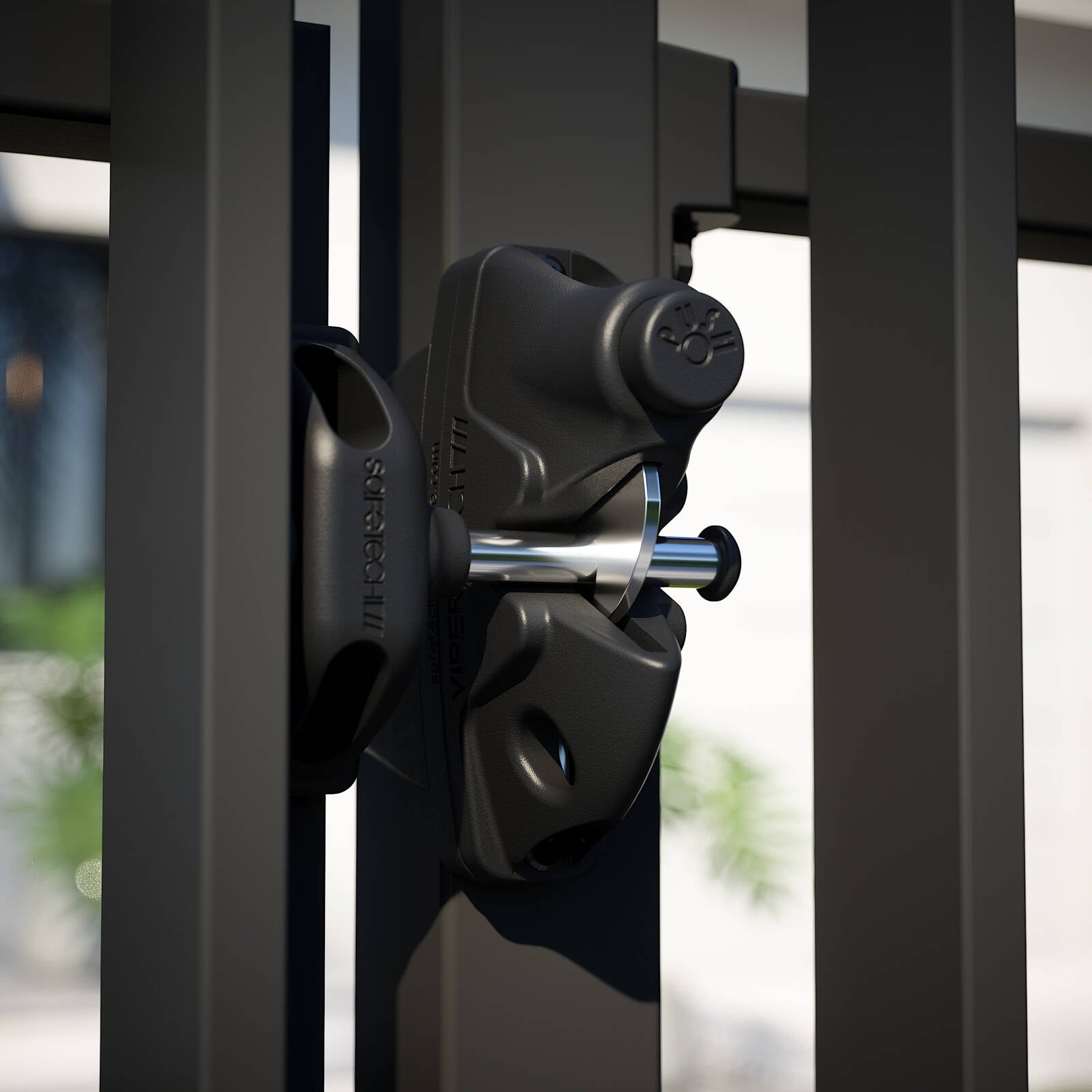 ProtectorAl G8Safe Double Sided Gravity-X Gate Latch - UV-Stabilised Polymer