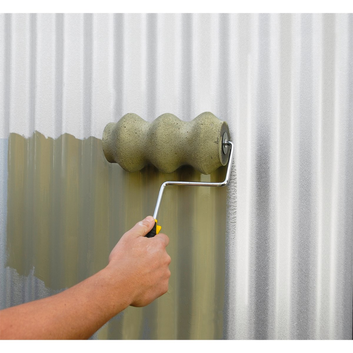 Uni-Pro 230mm Corrugated Roller Cover - 32mm Nap Foam