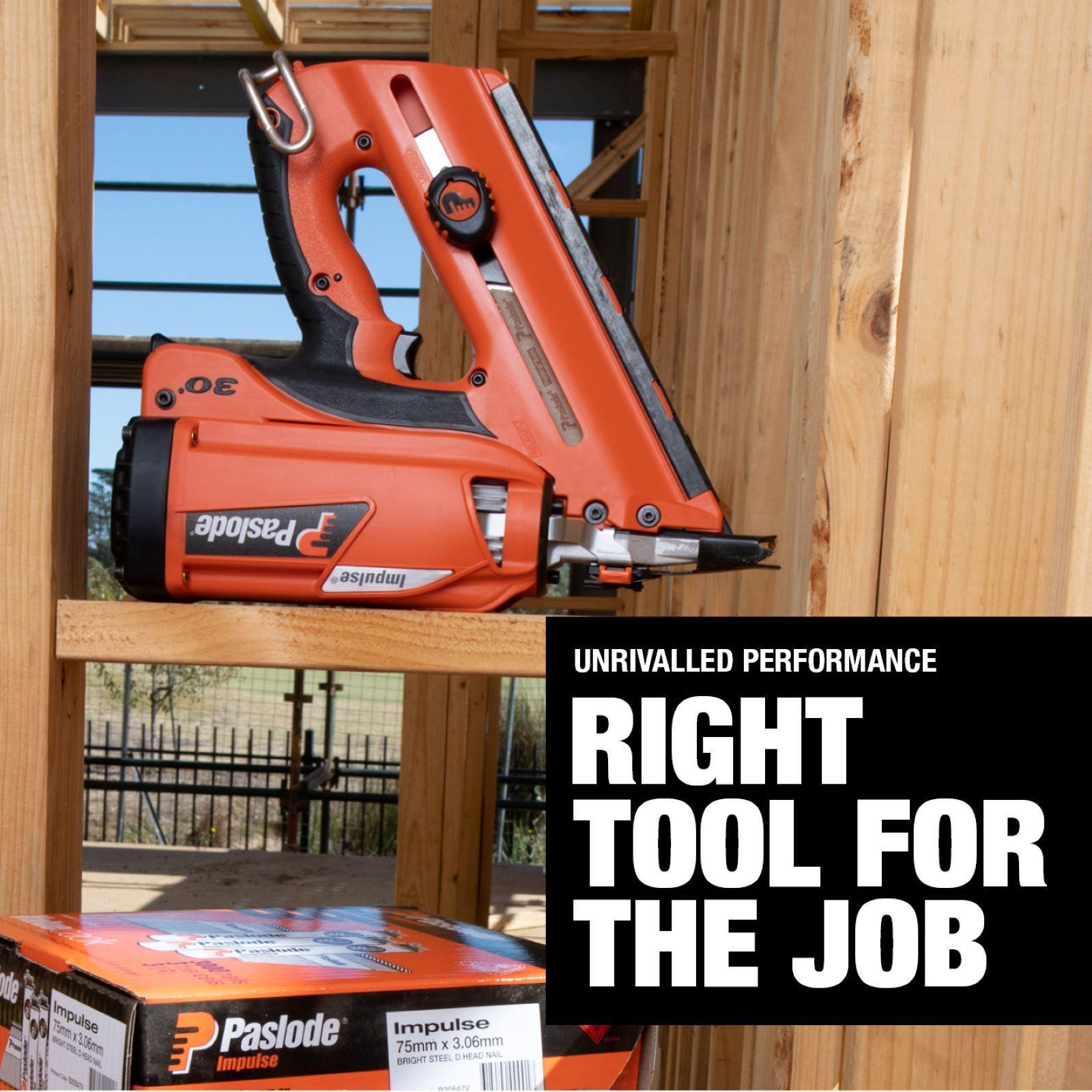 Paslode Cordless Lithium-Ion Impulse FrameMaster PowerVent Nail Gun B20580