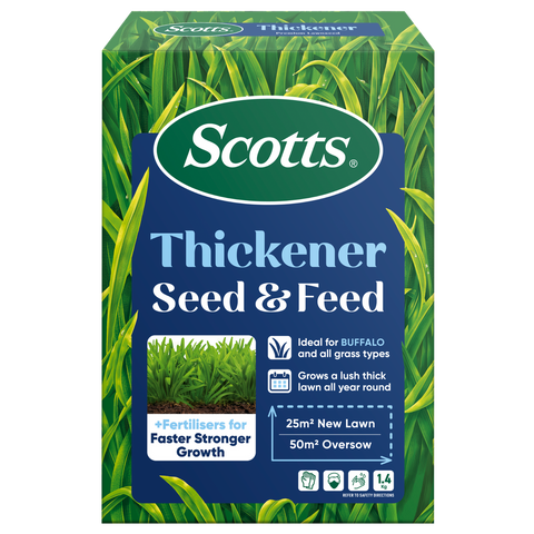Scotts Lawn Builder Lawn Thickener 1.4kg Seed Fertiliser Drought Tolerant - SuperSaverAU - view 1