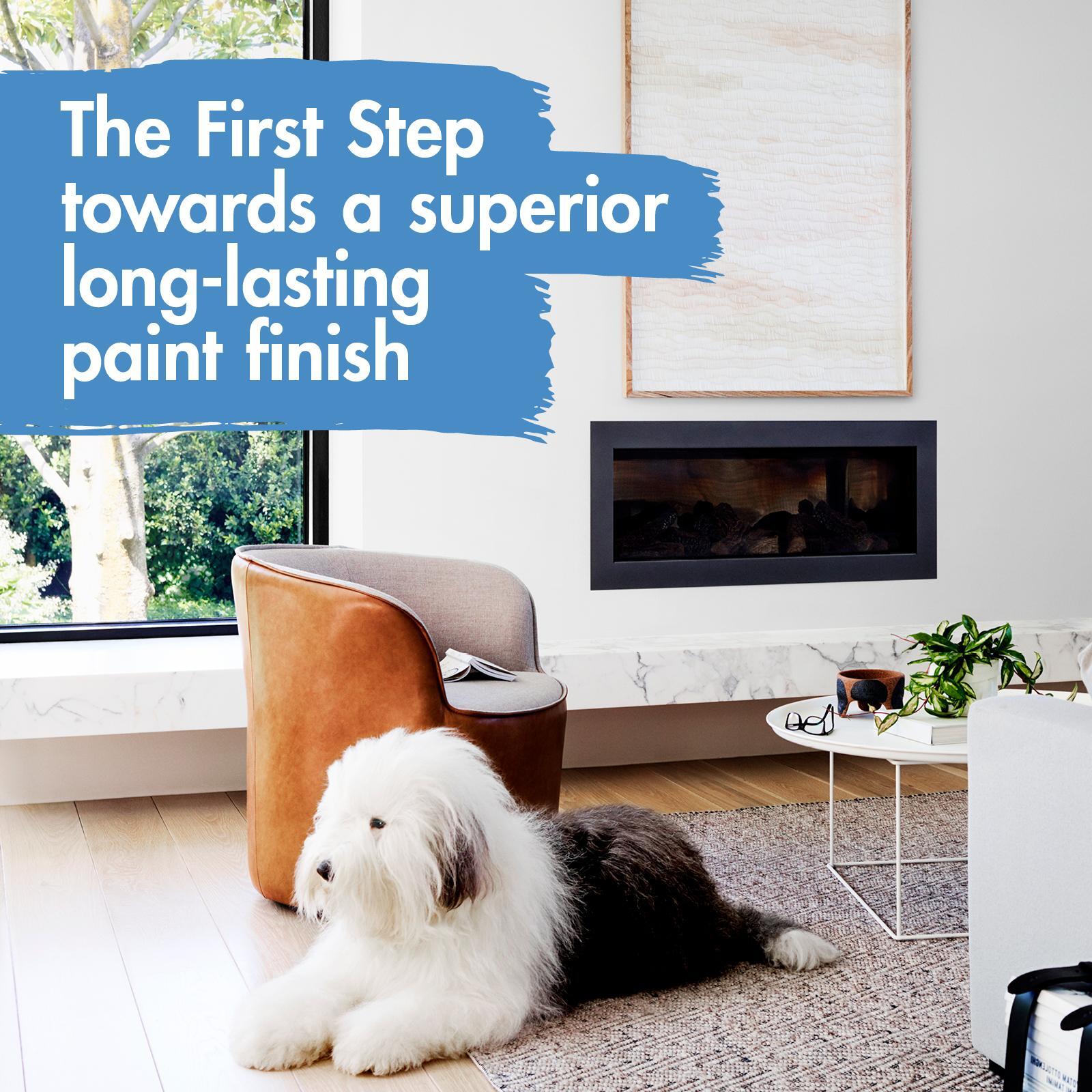 Dulux Prepcoat 1Step Oil Based Primer Sealer & Undercoat 4L White