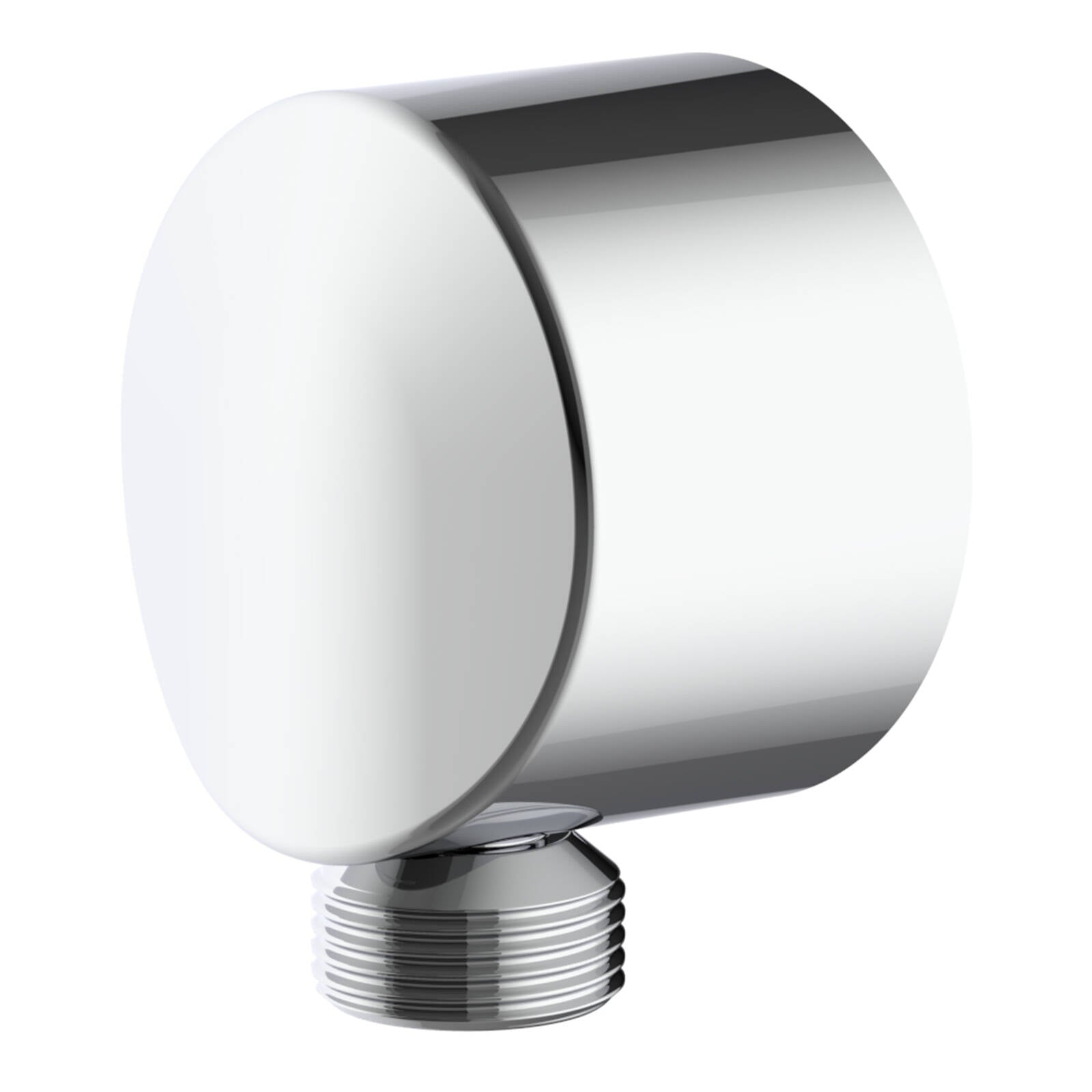 Estilo Chrome Wall Elbow, ABS