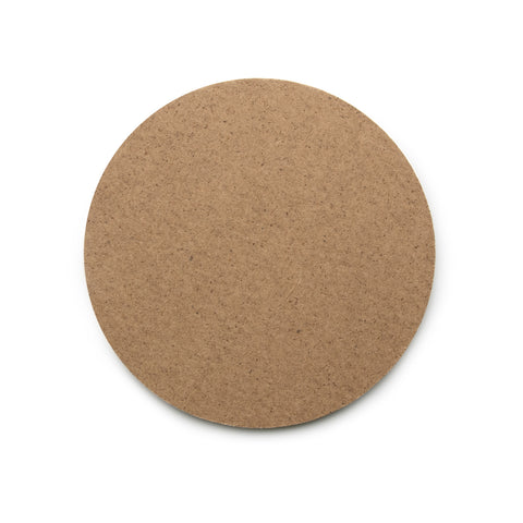 Boyle 9cm MDF Wooden Round Coaster for Craft and Decor
