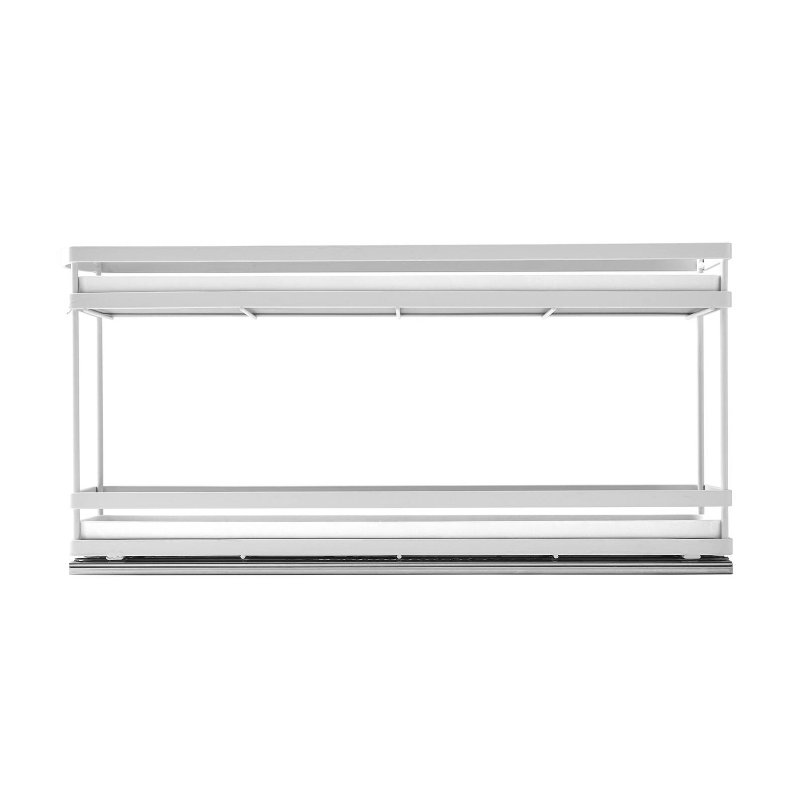Ezy Storage Forma 2-Tier Pull-Out Drawer White 100 x 500mm