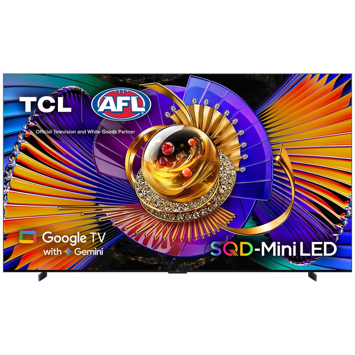 TCL 85 Inch SQD Mini-LED 4K Google TV - 144Hz, Full Array Local Dimming, Dolby Vision - 85C7L