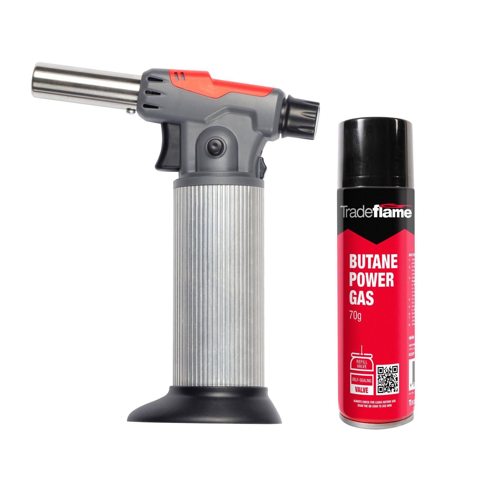 Tradeflame Turbo Max Heat Torch Kit with Adjustable Flame & Piezo Ignition