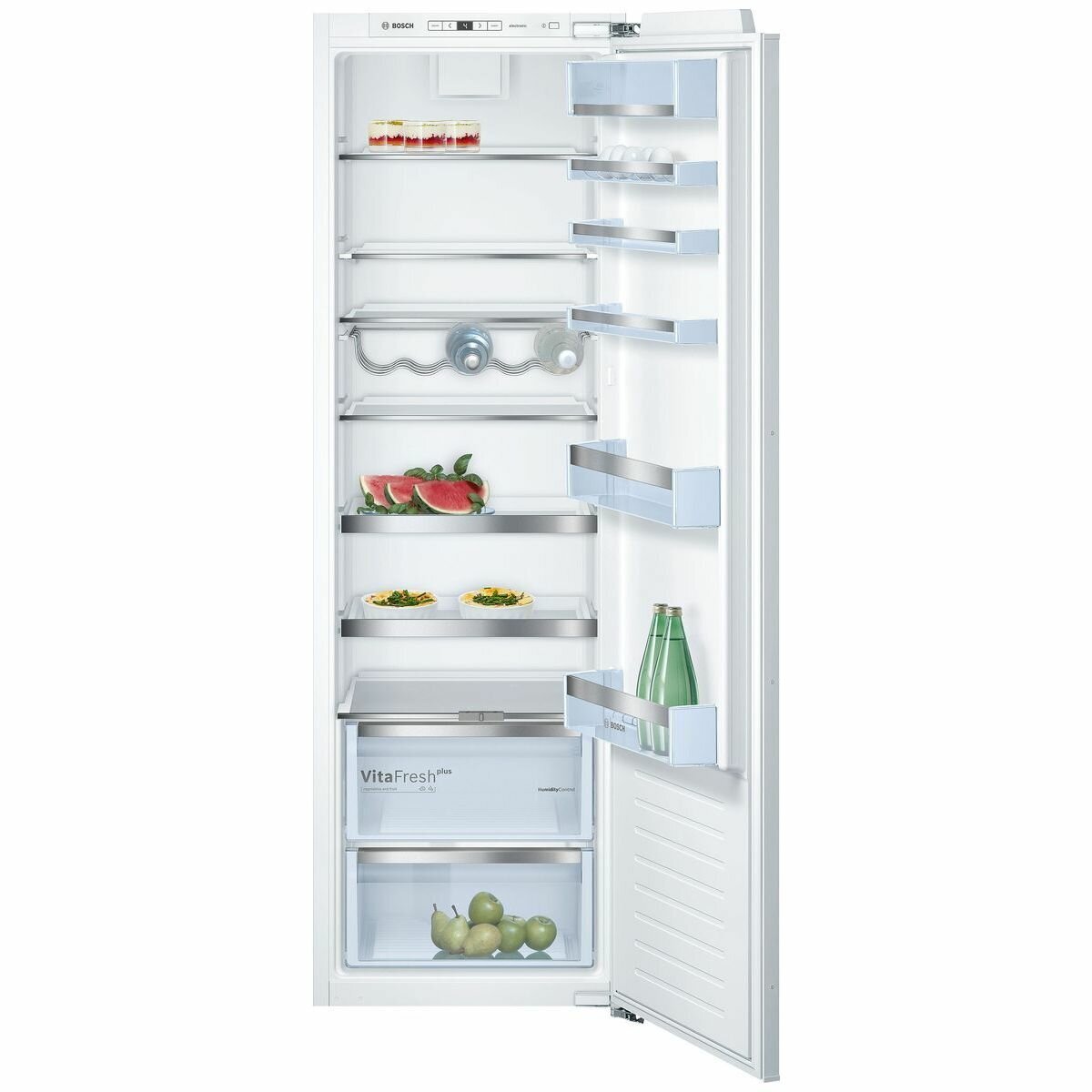 Bosch Series 6 319L Built-In Fridge - VarioShelf, SuperCooling, LED Lighting - KIR81AD30A