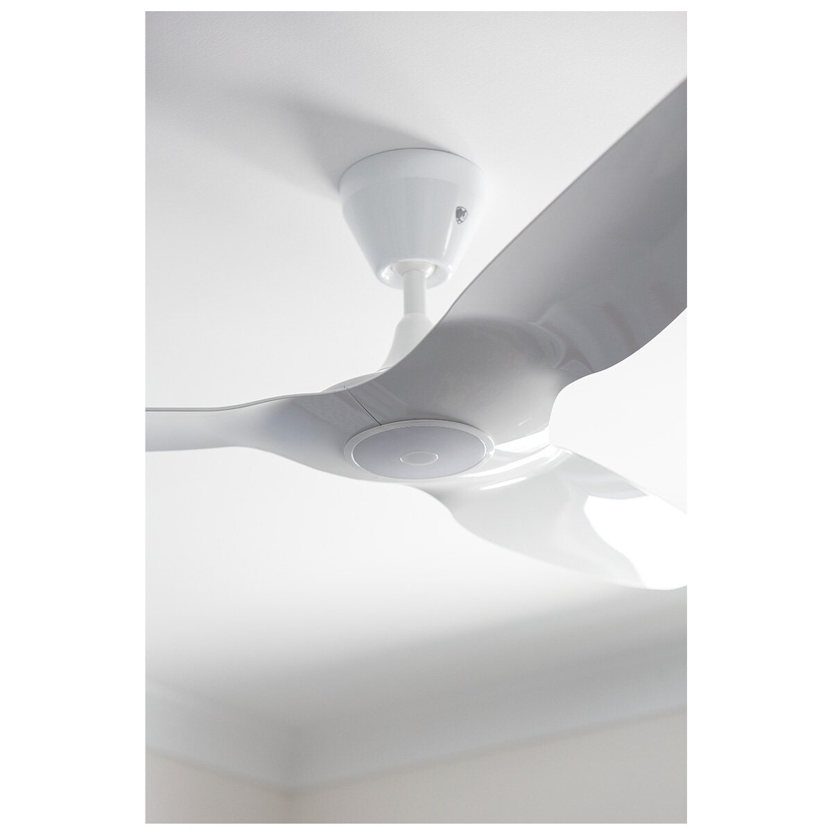 Big Ass Fans Haiku L 52 Inch Ceiling Fan - White, 7 Speeds, 256mm Drop Tube - HAIKUL-W-52-256MM