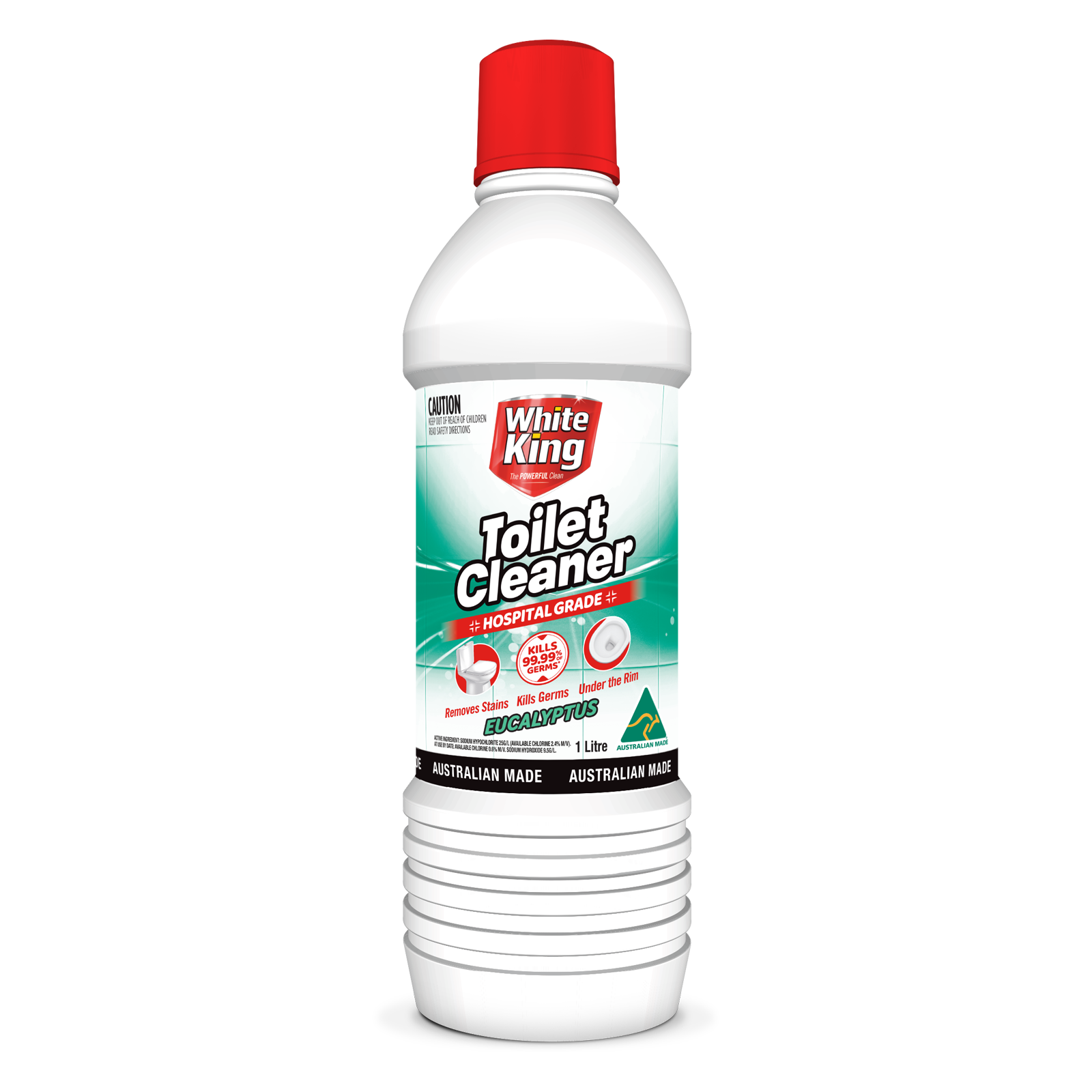 White King Eucalyptus Disinfectant Toilet Cleaner 1L