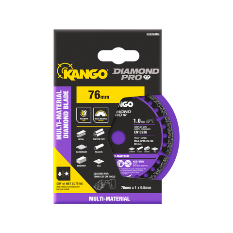 Kango 76mm Multi-Material Diamond Blade KDB76MM