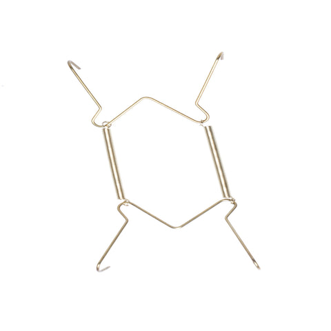 Everhang 20-25cm Brass Plated Hanging Plate Wires