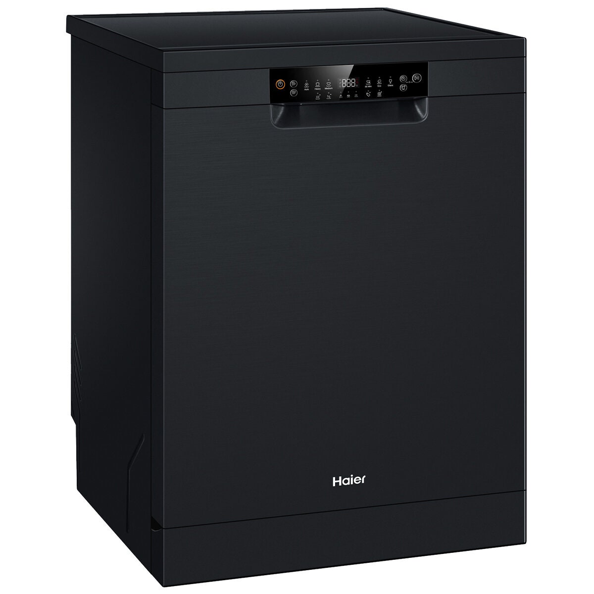 Haier 60cm Freestanding Dishwasher - 15 Place Settings - Black - Wi-Fi Control - ThermoDry - HDW15F2B1
