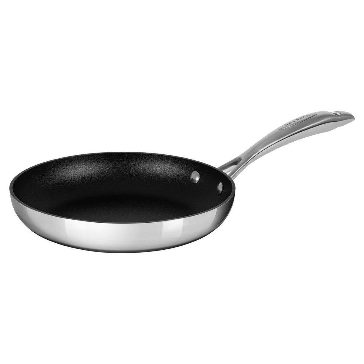 Scanpan HaptIQ 24cm Fry Pan - Stainless Steel, Stratanium+ Non-Stick, Induction Compatible - 17191