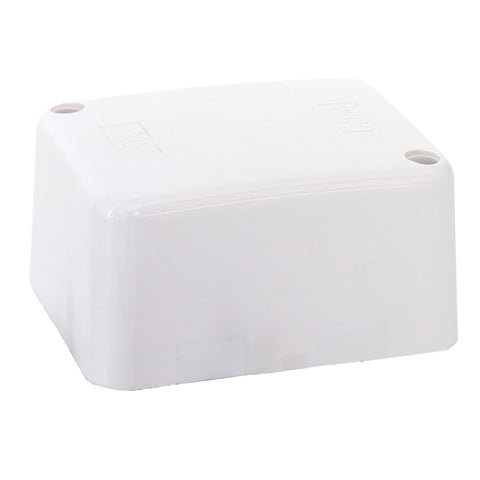 HPM Junction Box Without Connectors, 68 x 89 x 44mm, White, Closing Cover
