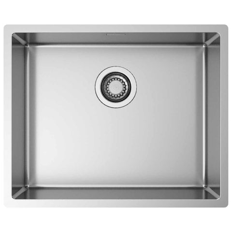 Artinox Radius 50 XL Single Bowl Sink - AISI 304 Stainless Steel, 250mm High, Overflow - ARTRAD5040XL