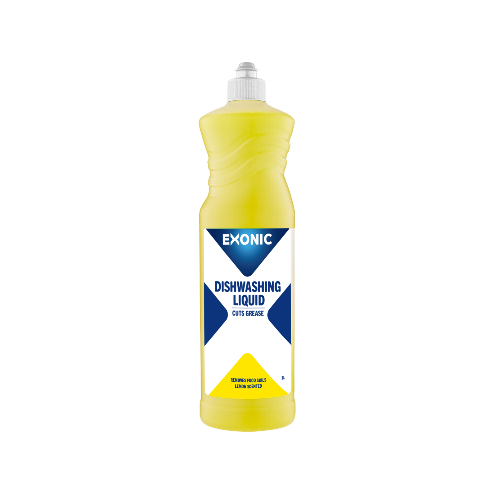 Exonic 1L Lemon Dishwashing Liquid, Grease-Cutting Formula
