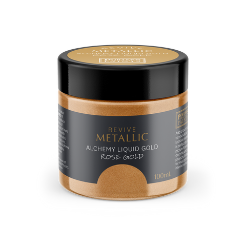 Porter's Paints 100ml Metallic Rose Gold Furniture Paint