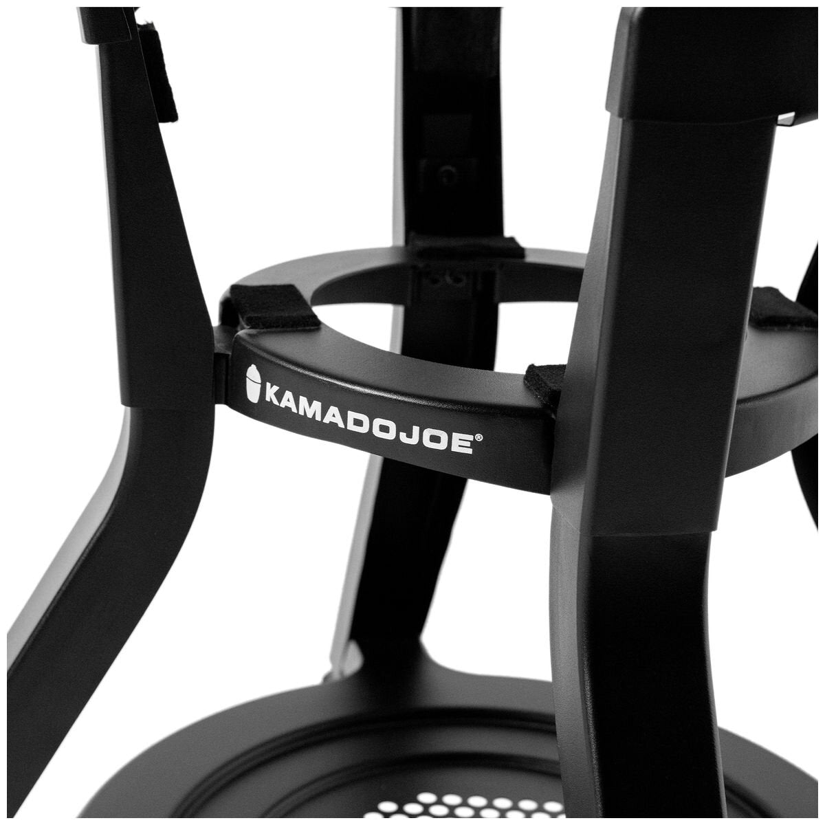 Kamado Joe Joe Jr cart with two folding side shelves - powder-coated steel, locking casters - KJ15112524