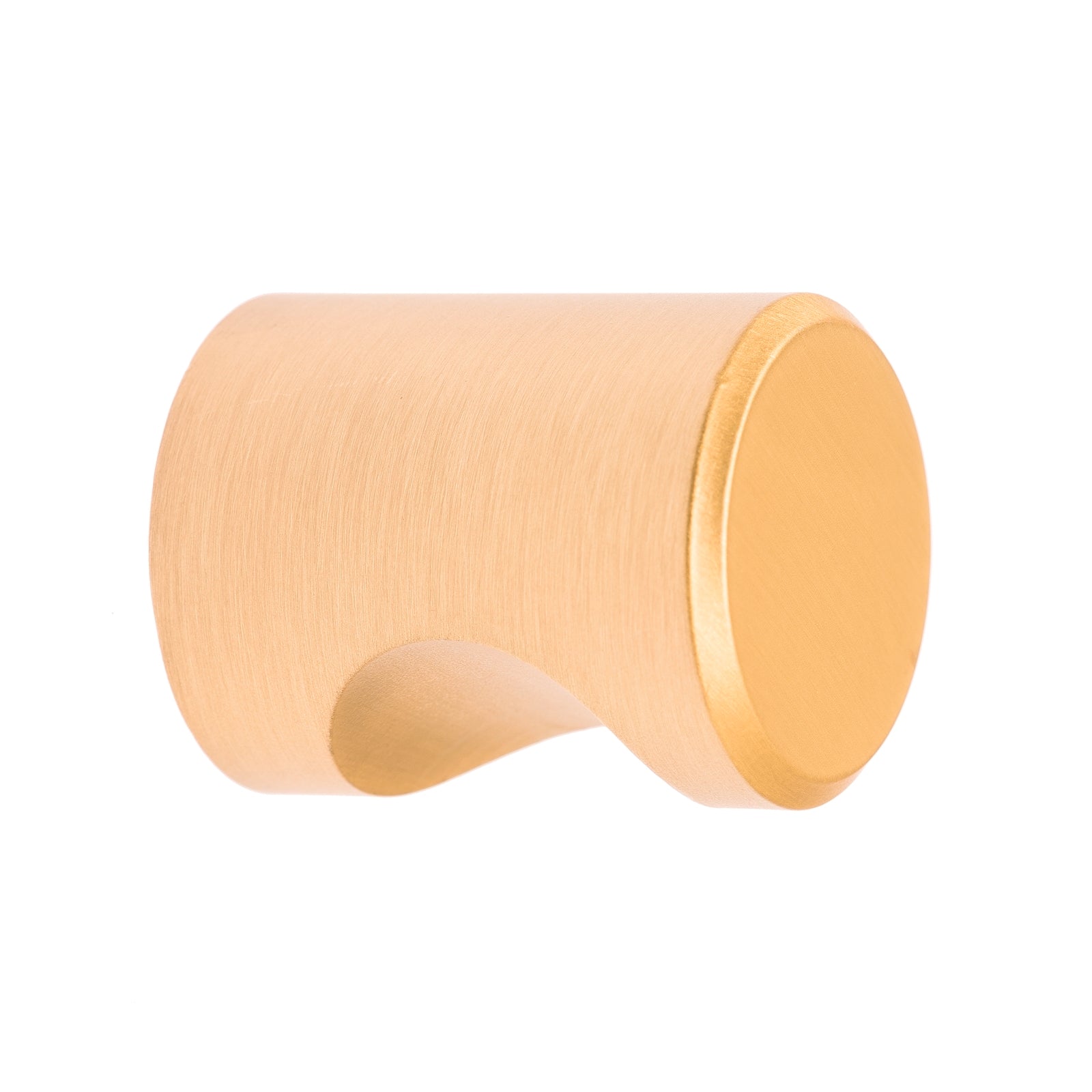 Lane 20mm Matte Brass Zinc Finger Post Knob