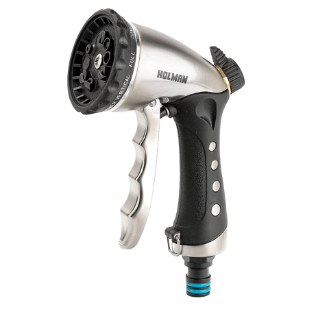 Holman 12mm Platinum Multi Function Spray Gun 10 Pattern 800kPa Black Silver