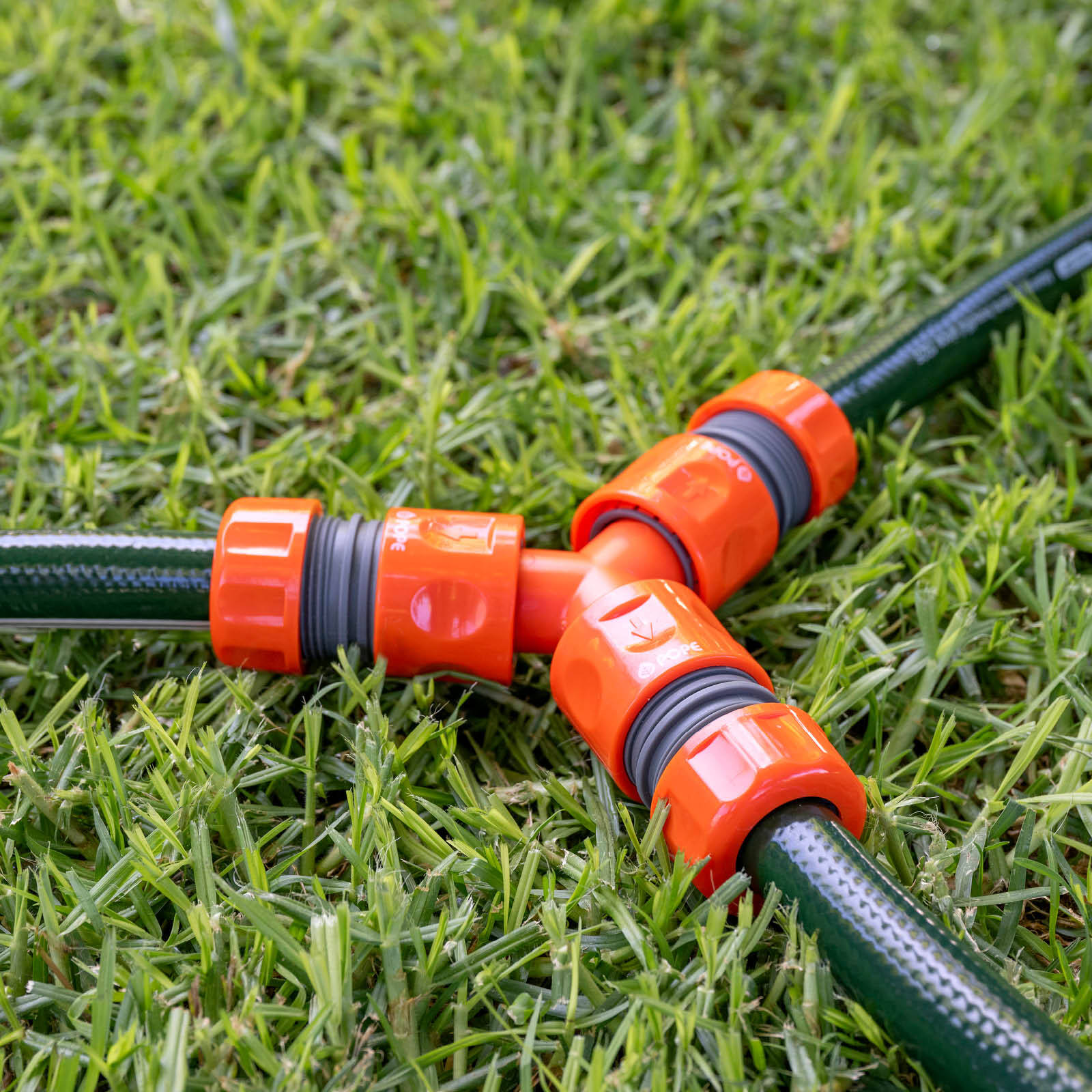 Pope 18mm 3-Way Hose Coupler, Garden Hose Connector