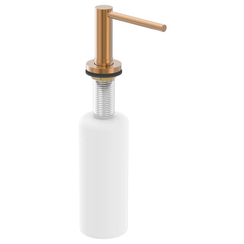 Abey Soap Dispenser - Artisan Copper Finish - Works With Any Lotion or Liquid Soap - SD07L-CO