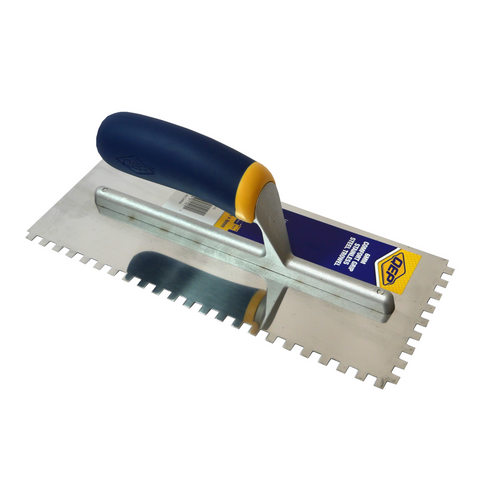 Qep 6mm Square Notch Trowel - Stainless Steel - 280mm x 115mm - Durable - SuperSaverAU - view 1