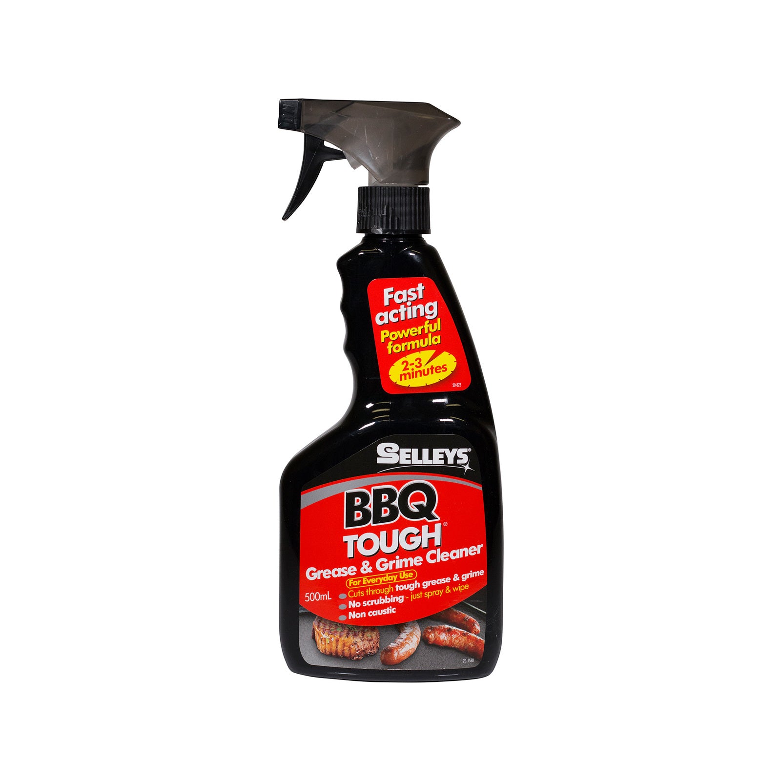 Selleys BBQ Tough Grease and Grime Cleaner 500ml - Non-Caustic Trigger Spray
