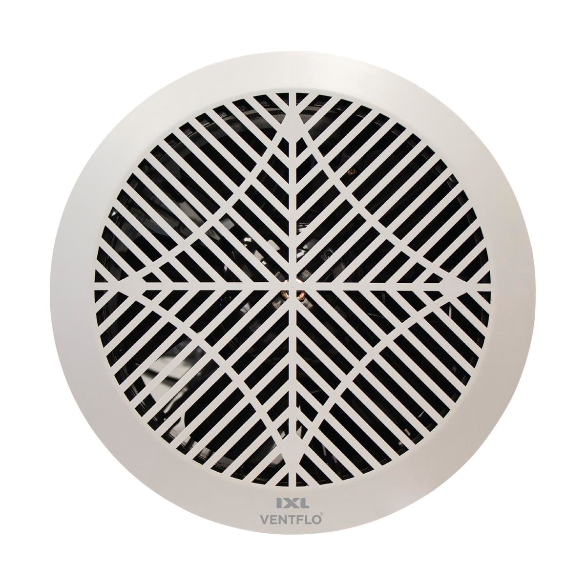 IXL 250mm Eco Ventflo Ceiling Exhaust Fan 240V 32W White 10333