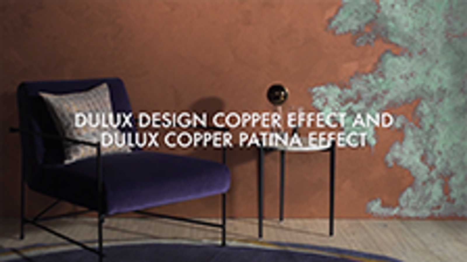 Dulux Design Copper Effect Paint 500ml, Water-Based Interior Exterior