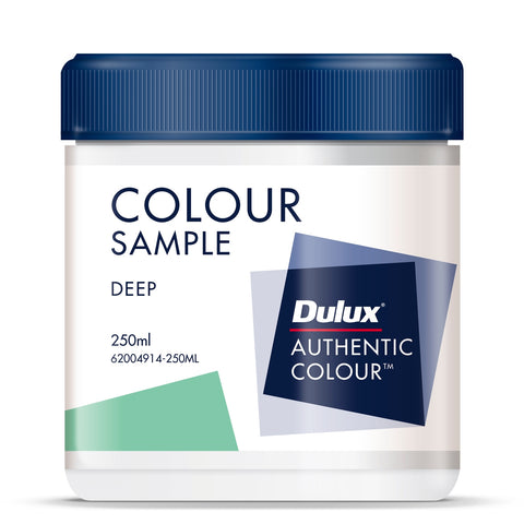 Dulux 250ml Deep Base Sample Pot Water Based Tintable Indoor