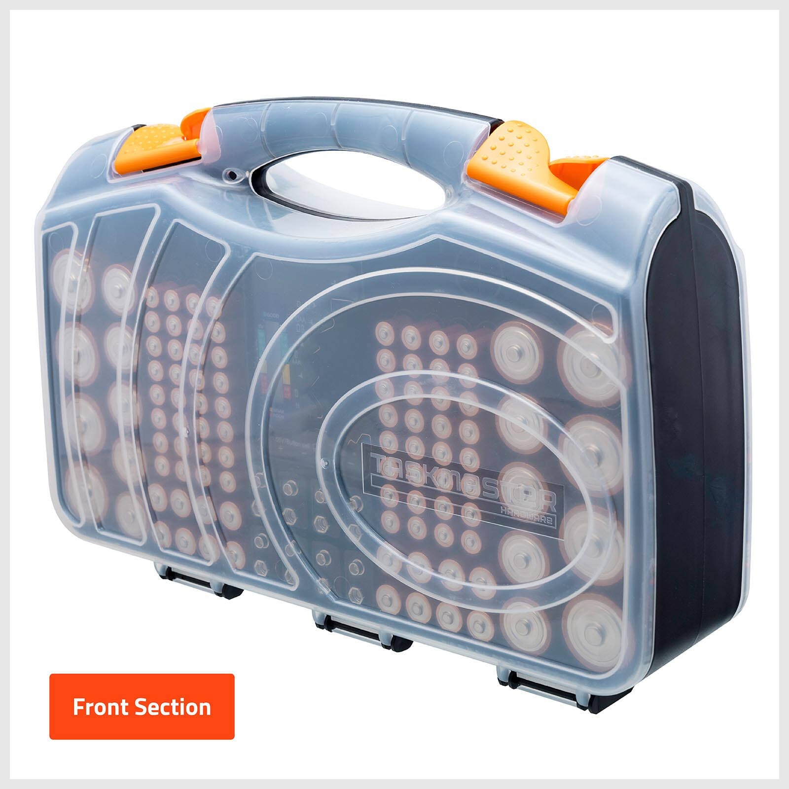 Taskmaster Double Sided Plastic Battery Storage Case