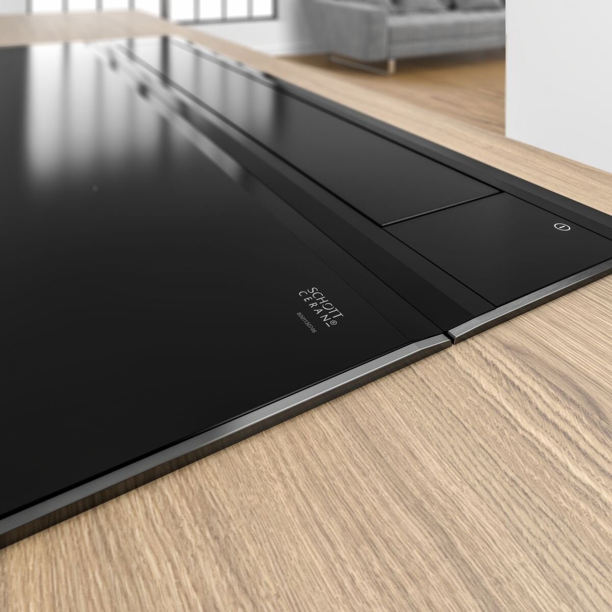 Bosch 80cm Series 8 Accentline Flex induction cooktop - PerfectCook, MoveMode, Wi-Fi control - PXY898DX6E