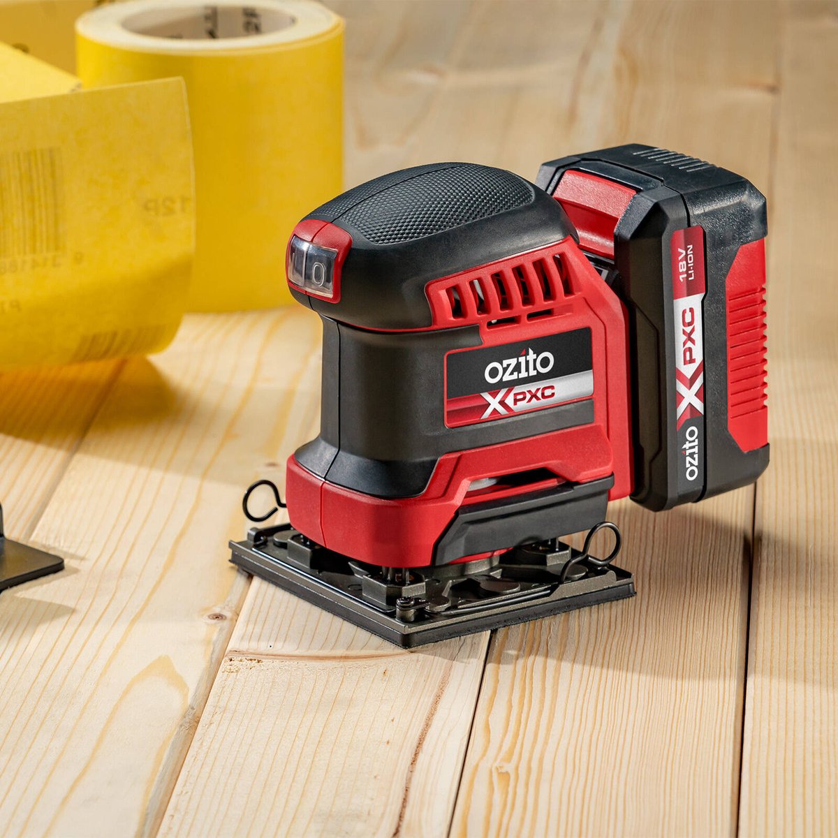 Ozito PXC 18V 1/4 Sheet Sander Skin Only PXQSS-018