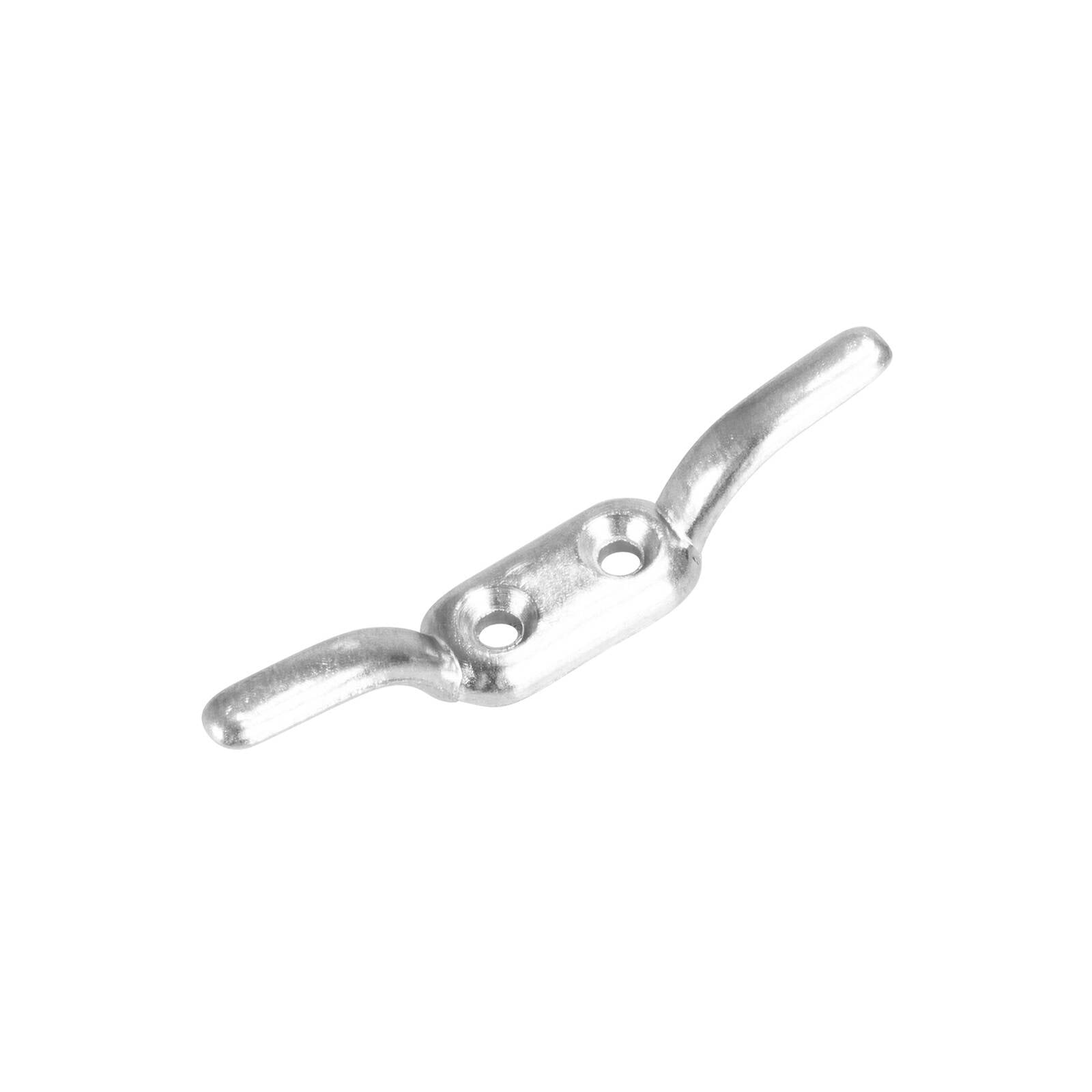 Pinnacle 70mm Zinc Plated Steel Cleat Hook - 2 Pack, Rope and Line Tie-Off
