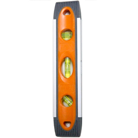 Craftright Magnetic Torpedo Level 230mm Aluminium Compact Design - SuperSaverAU - view 1