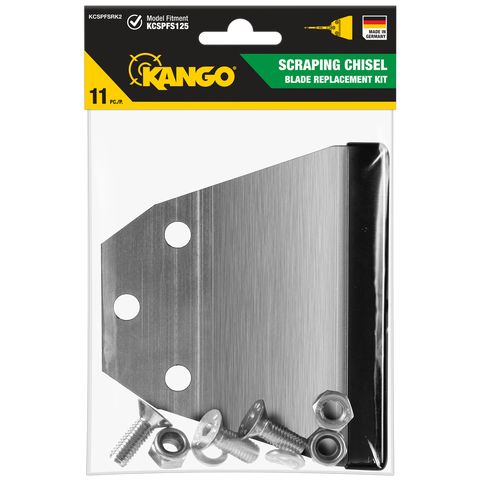 Kango 125mm x 125mm SDS Plus Floor Scraping Chisel Repair Kit